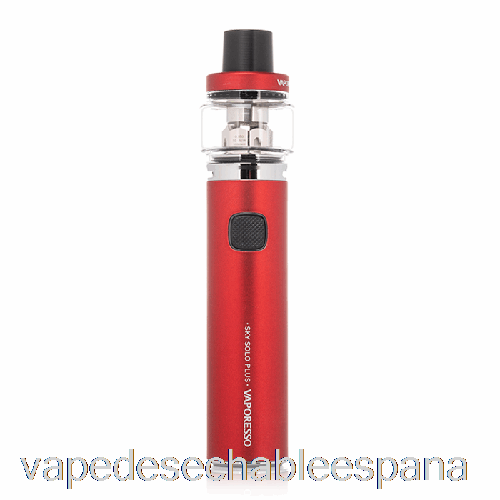 Vape España Vaporesso Sky Solo & Solo Plus Kit De Inicio Edición Solo Plus - Rojo